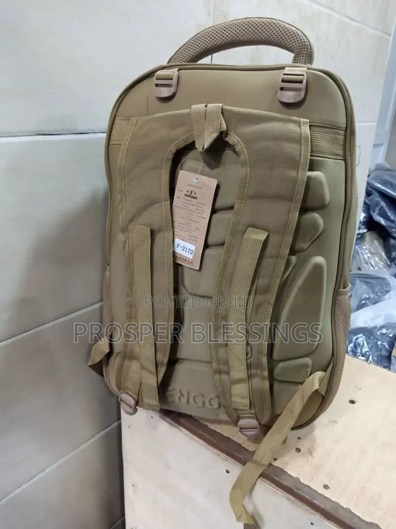 Fabric Back Bag
