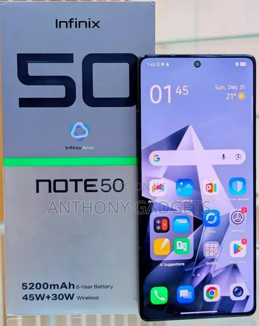 New Infinix Note 50 Pro 256 GB Blue