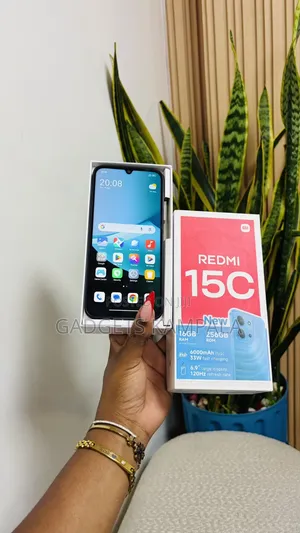 New Xiaomi Redmi 15C 4G 256 GB Black