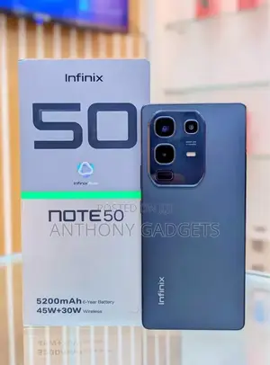 New Infinix Note 50 Pro 256 GB Blue