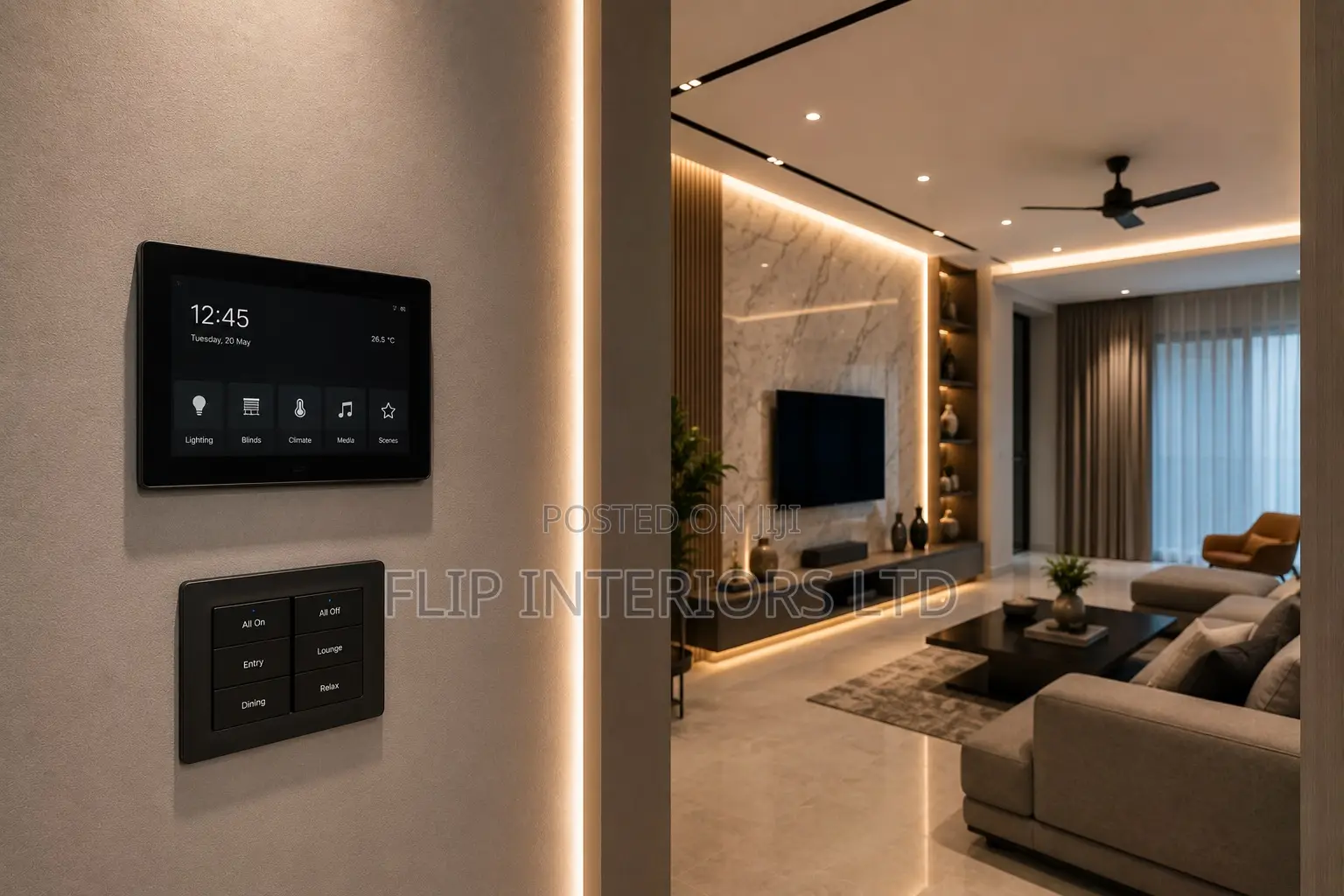 Professional Smart Home Decorative Finishing Services