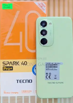 New Tecno Spark 40 Pro+ 256 GB Green