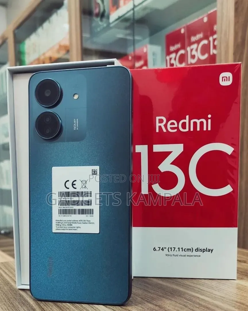 New Xiaomi Redmi 13C 256 GB Black