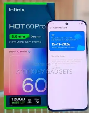 New Infinix Hot 60 Pro 256 GB Blue