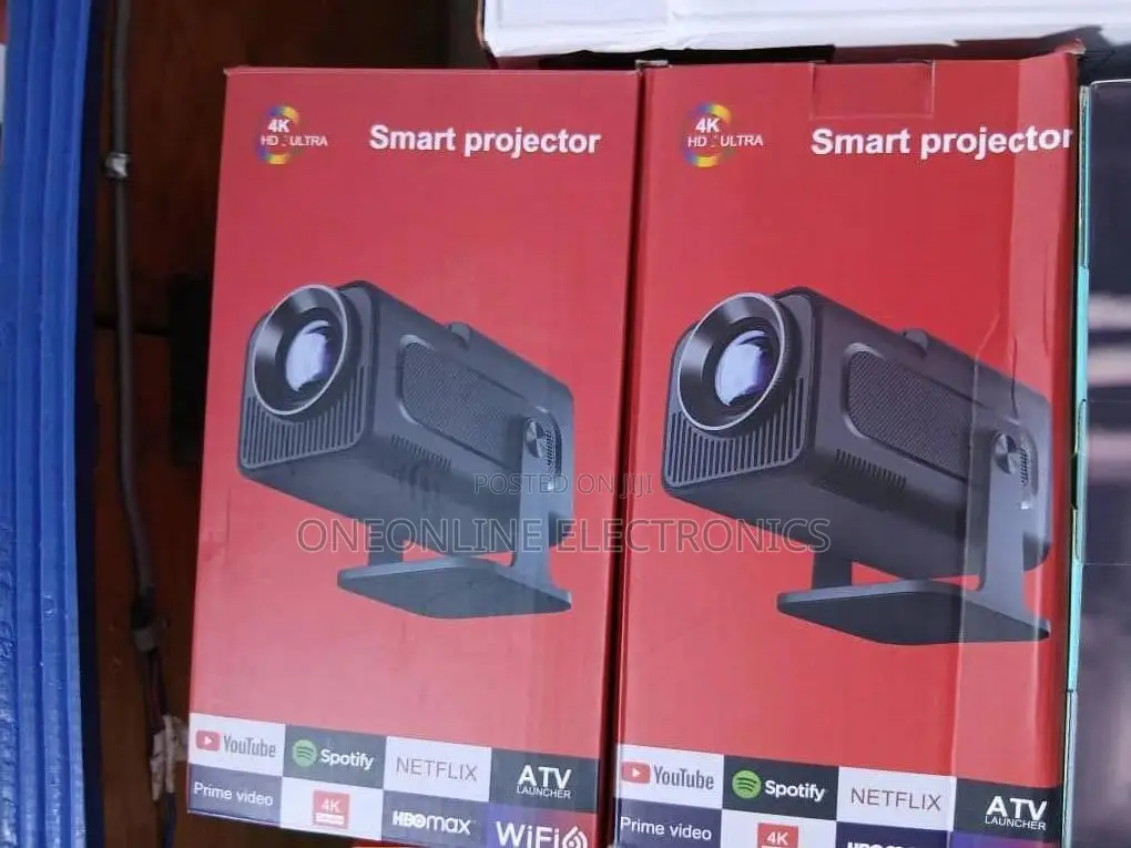Smart Projector With Android 11 Hd-1080pxl