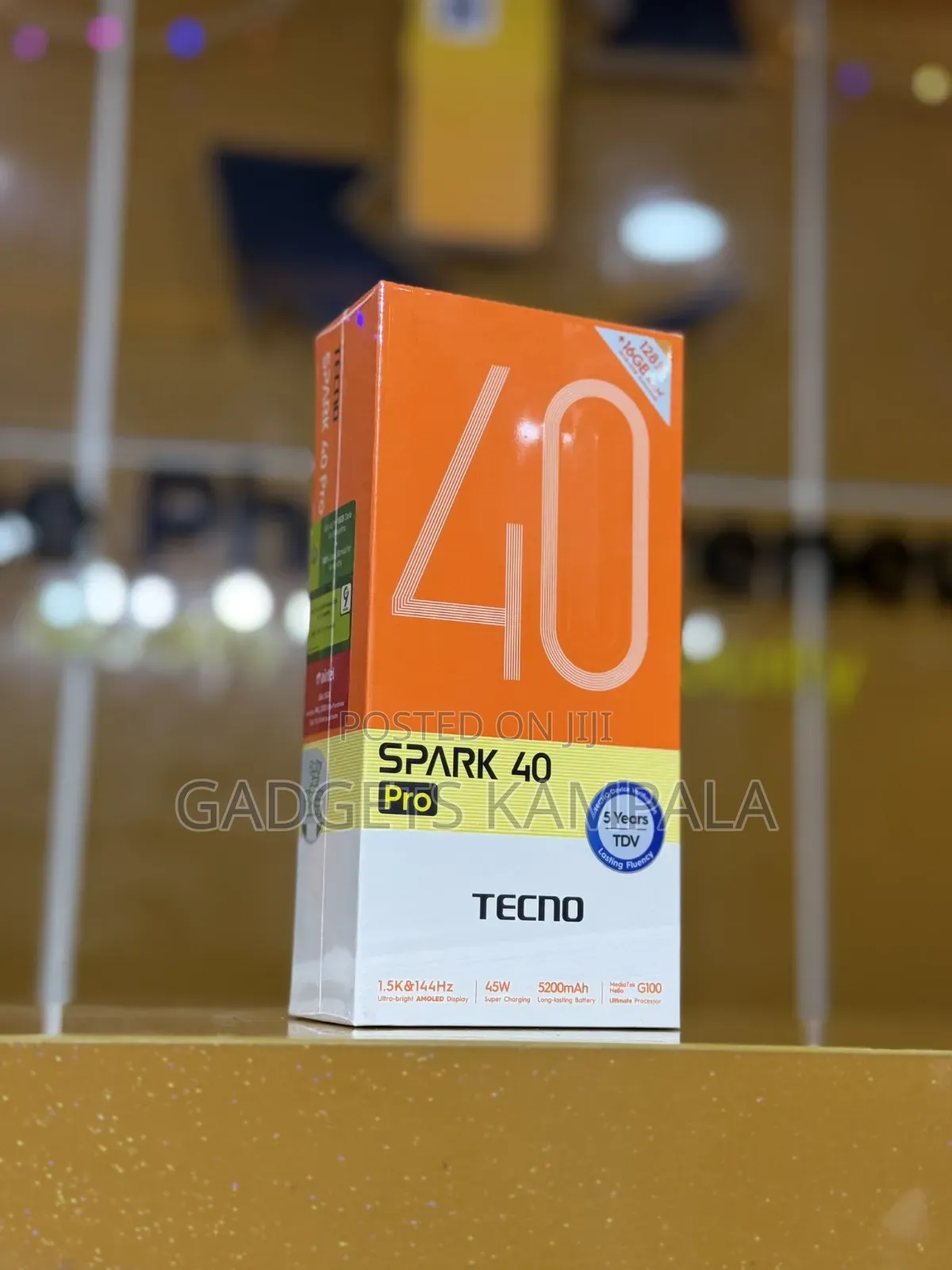 New Tecno Camon 40 Pro 5G 256 GB Blue