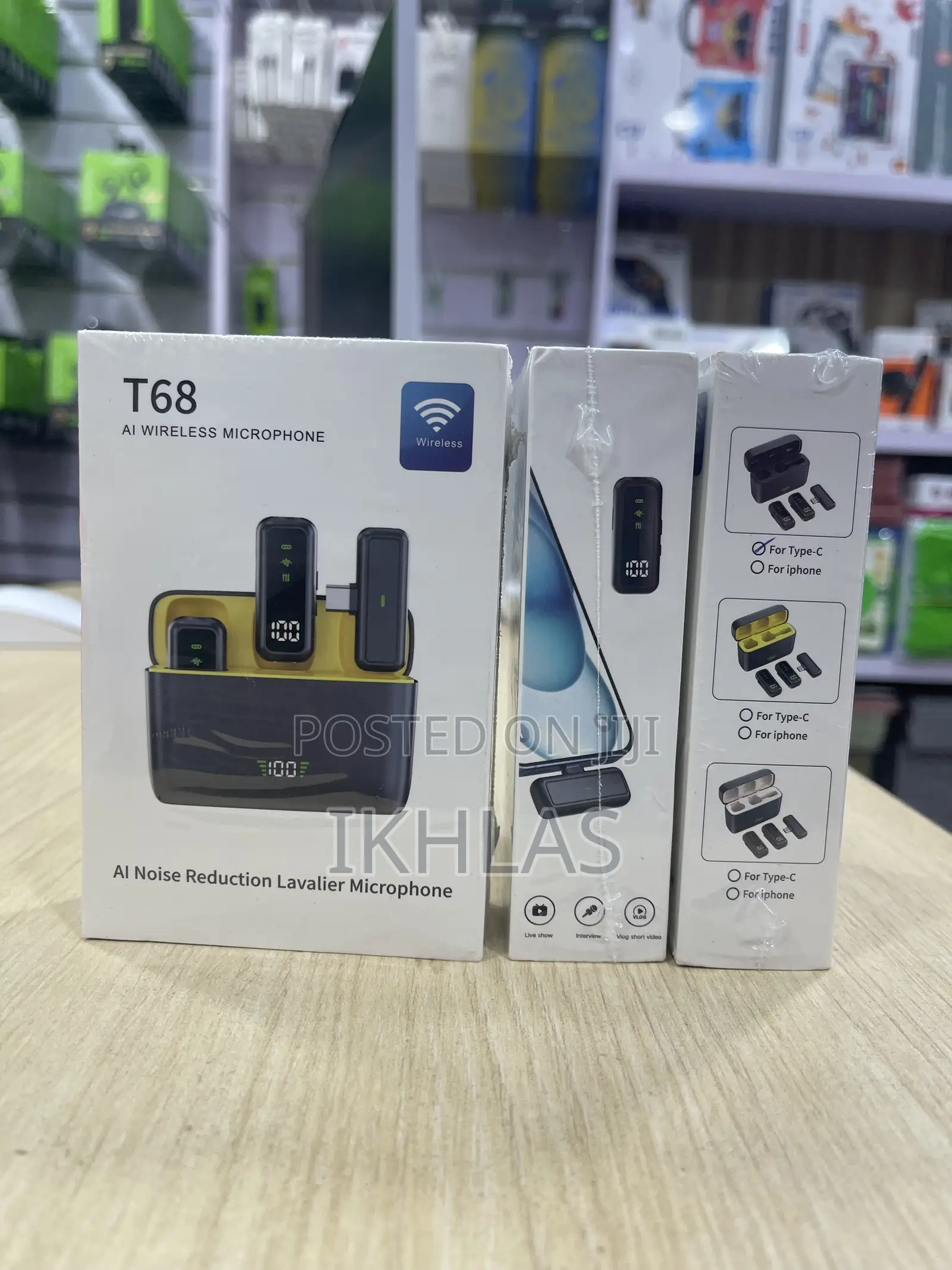 T 68 Ai Wireless Microphone