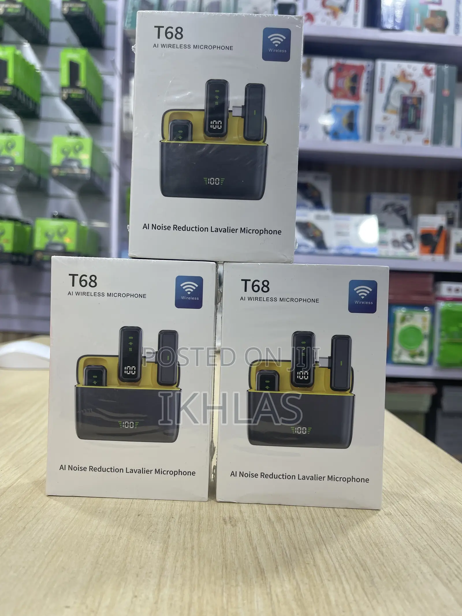 T 68 Ai Wireless Microphone
