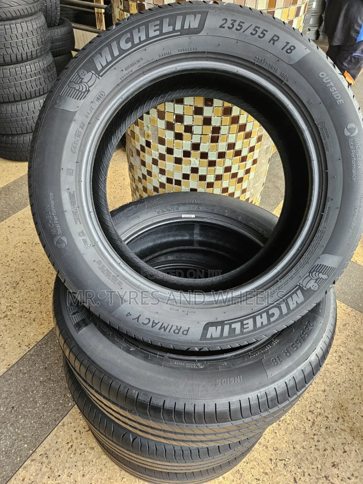 235 55 R18 Michelin Primacy E Very Type That Every 1 Needs on His Car