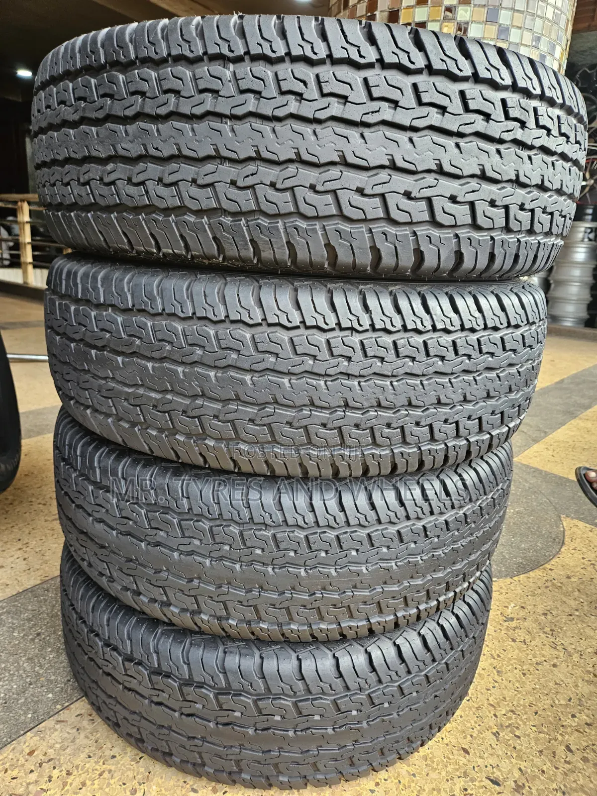 265 70 R16 MRF Used Only 3days Then We Changed Everything Plus Rims So