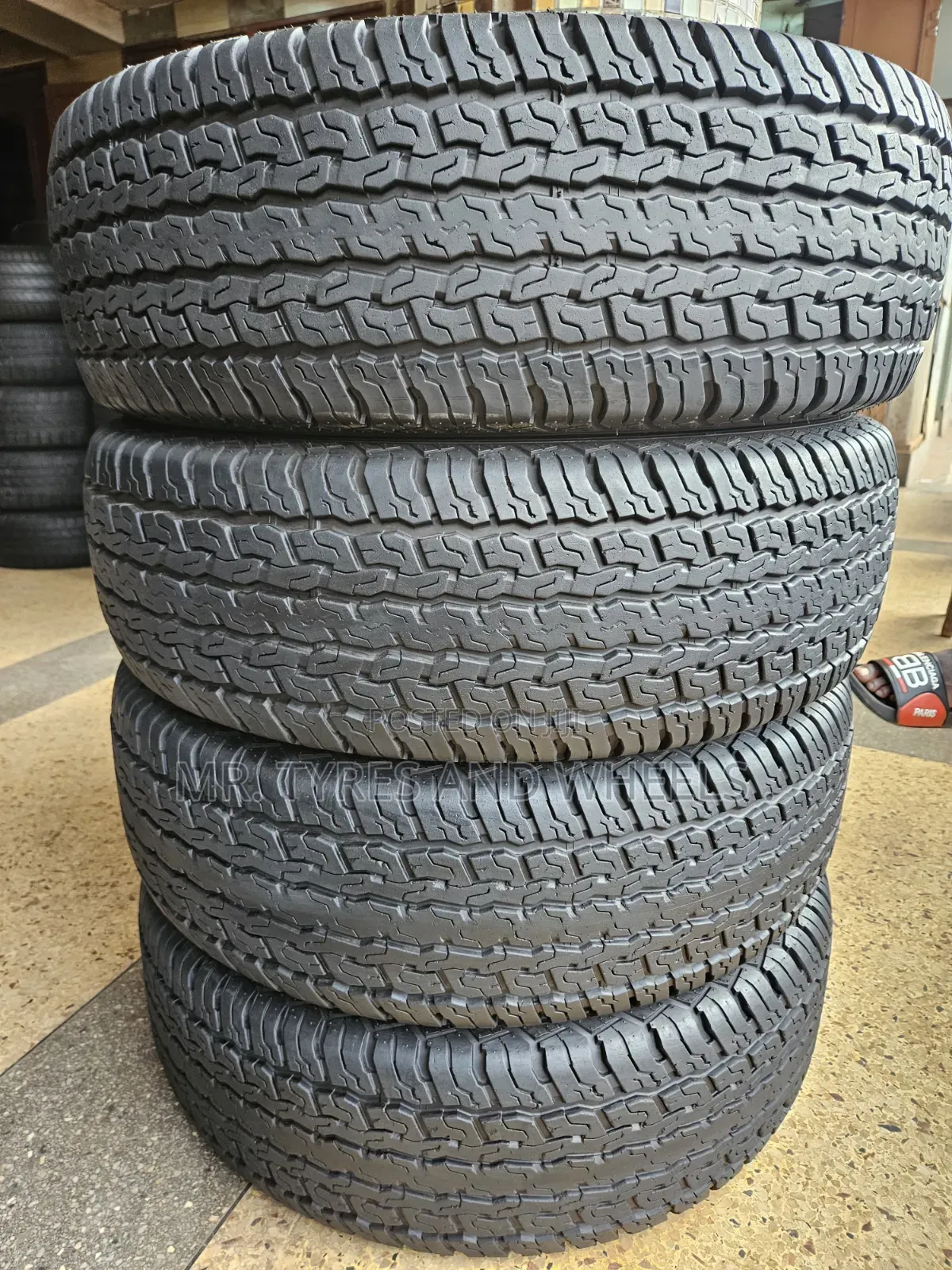 265 70 R16 MRF Used Only 3days Then We Changed Everything Plus Rims So