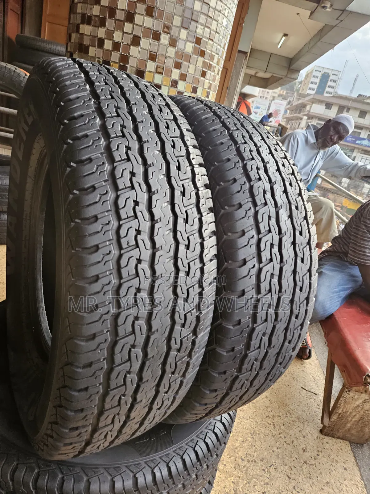 265 70 R16 MRF Used Only 3days Then We Changed Everything Plus Rims So