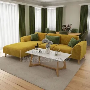 4 Seaters L Sofa Bed Velvet Sofas in Any Colour From 1,300,000/-