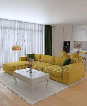 4 Seaters L Sofa Bed Velvet Sofas in Any Colour From 1,300,000/-