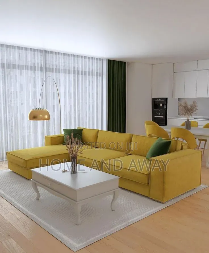 4 Seaters L Sofa Bed Velvet Sofas in Any Colour From 1,300,000/-