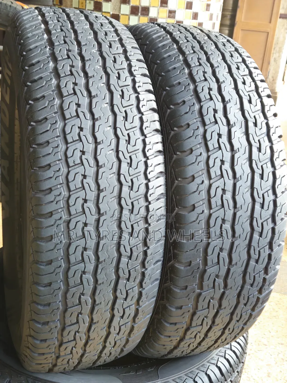 265 70 R16 MRF Used Only 3days Then We Changed Everything Plus Rims So