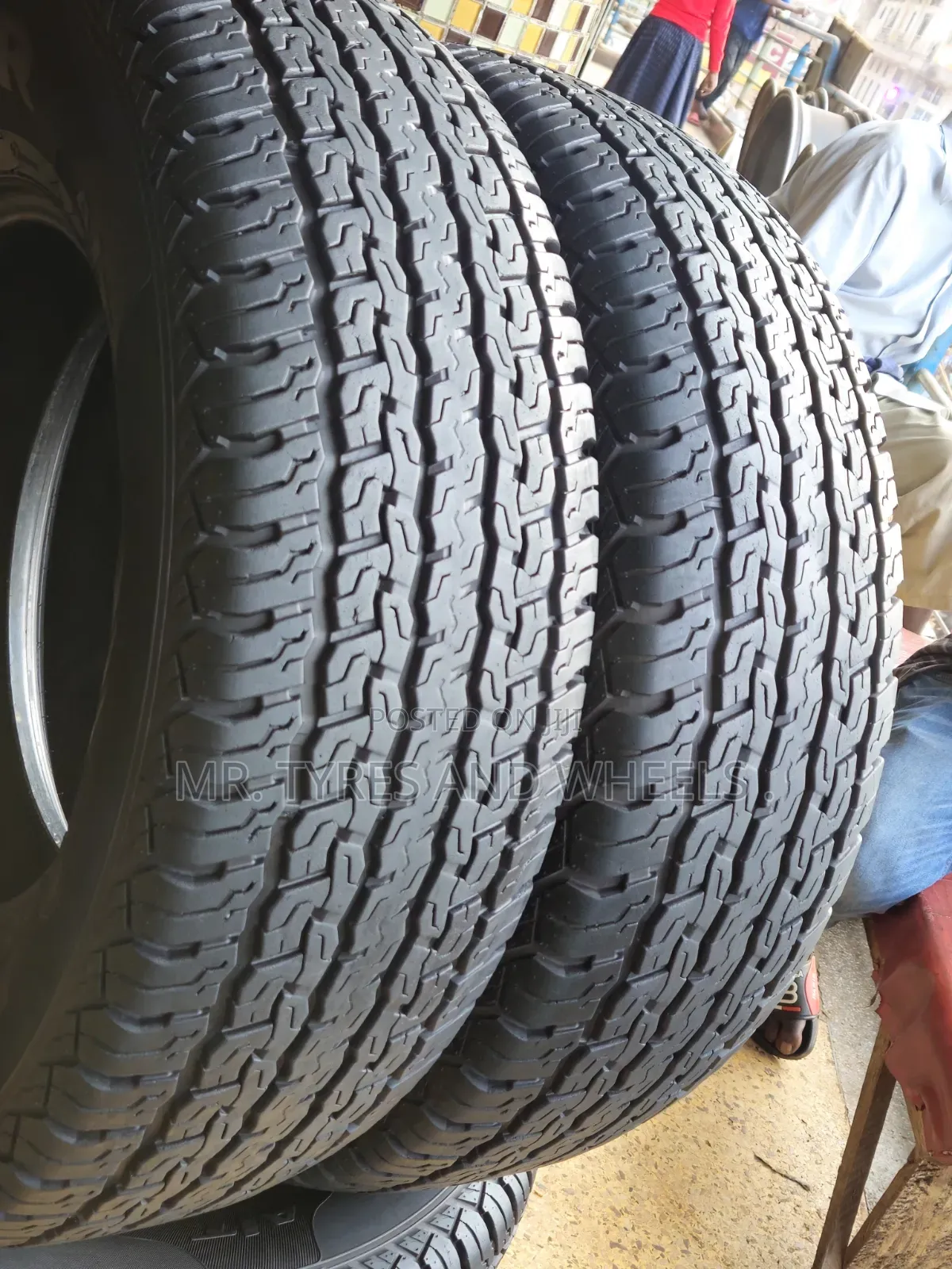 265 70 R16 MRF Used Only 3days Then We Changed Everything Plus Rims So