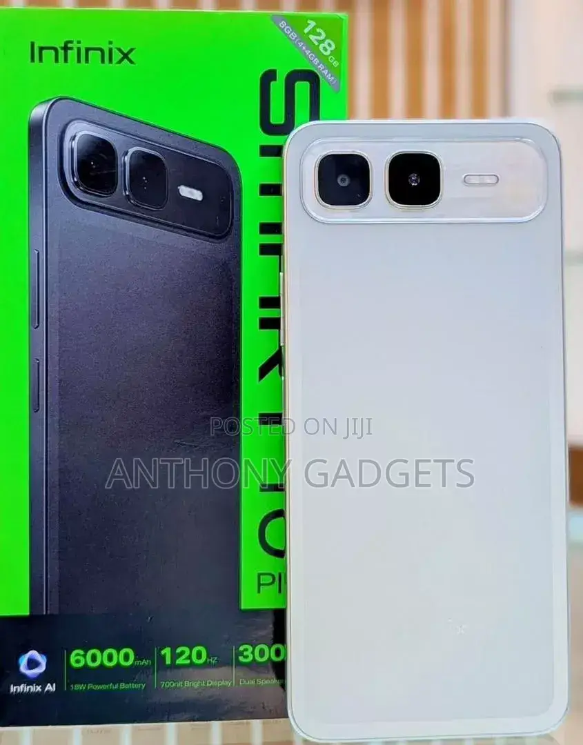 New Infinix Smart 10 Plus 128 GB White
