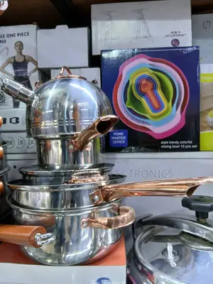 Heavy Stainless Steel Cookware Sets With Copper Colored Handles