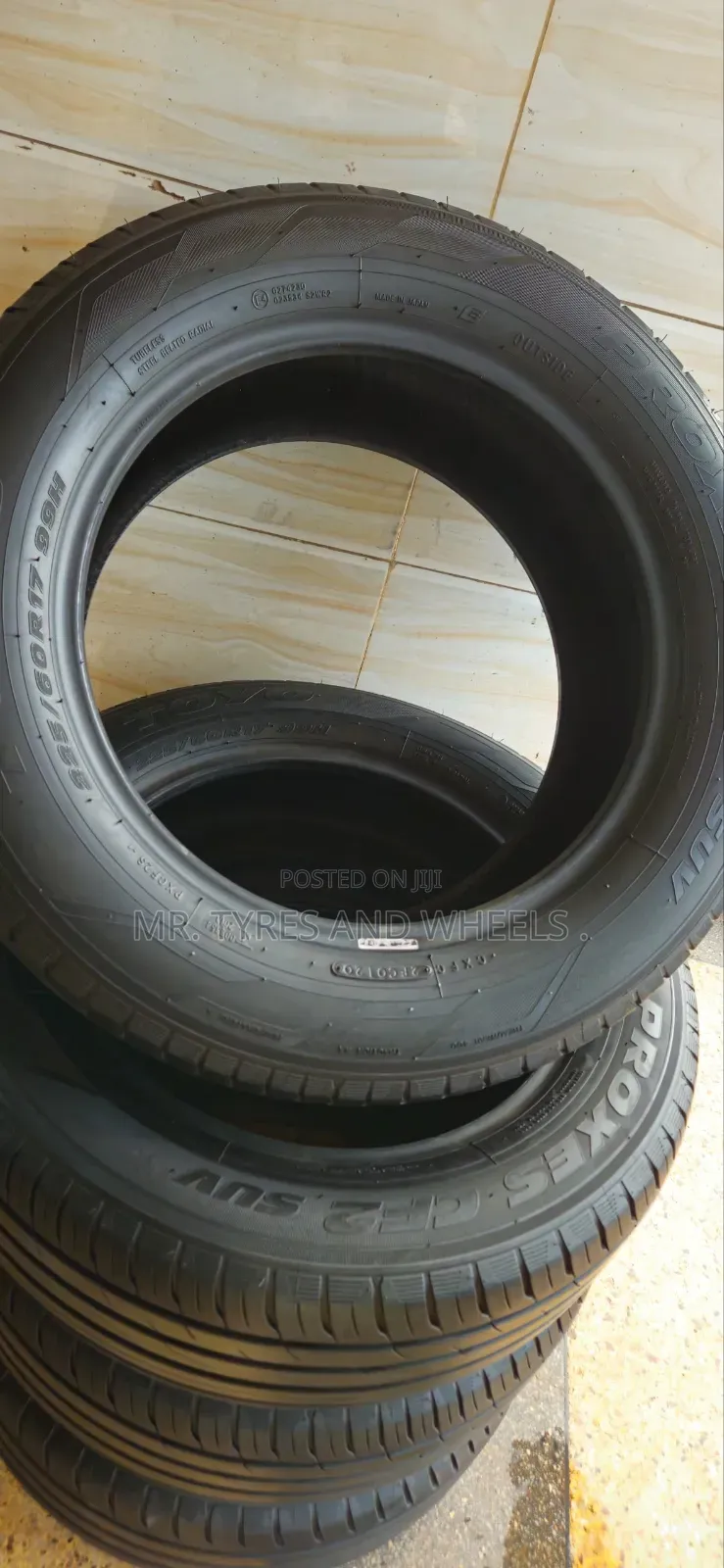 225 60 R17 Toyo Tires the Class of Quality Tires We Are.