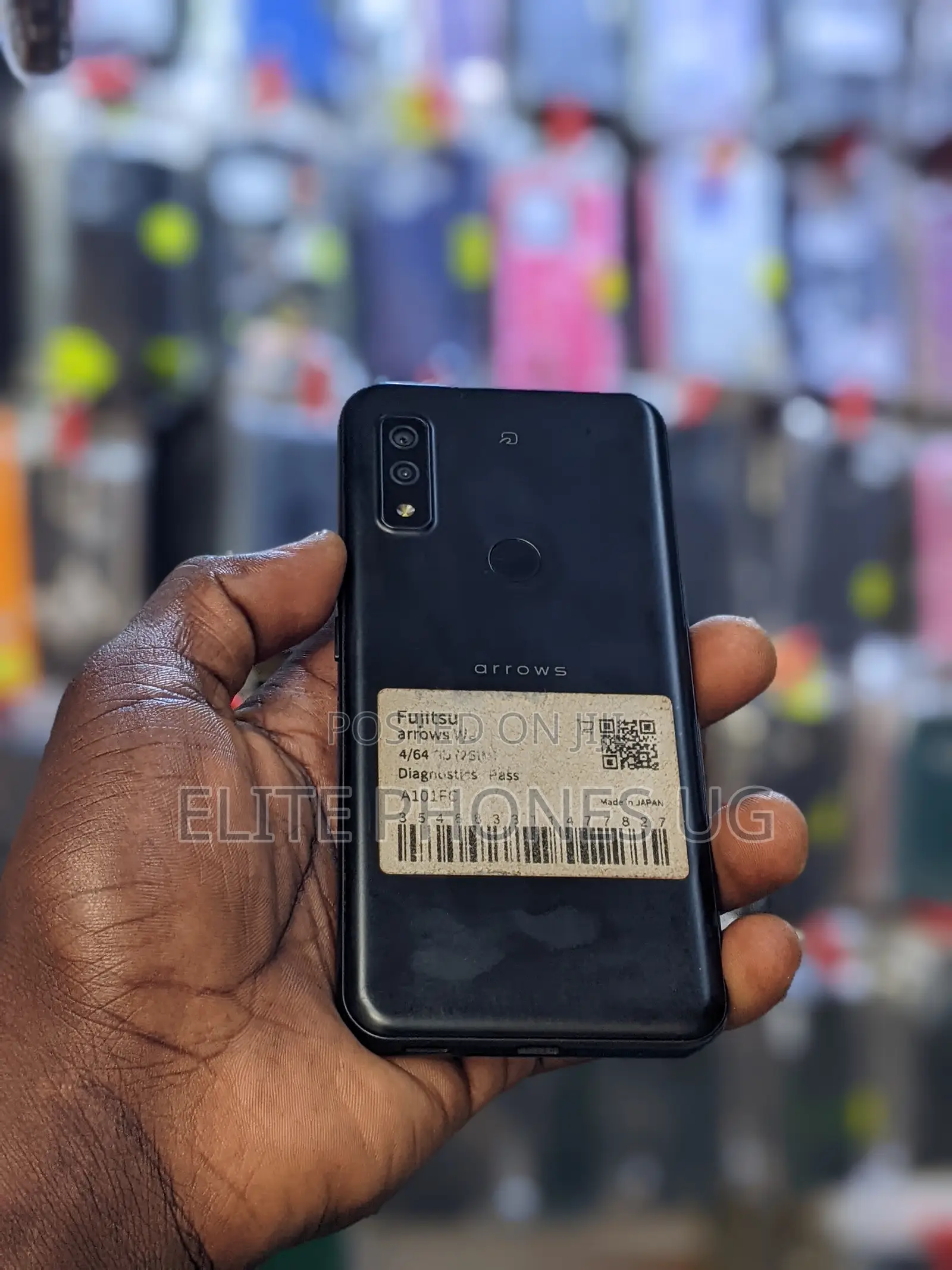 Fujitsu Arrows We F-51B 64 GB Black