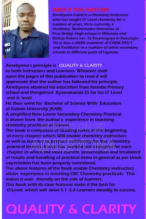 A Simplified Lower Secondary Chemistry Practical