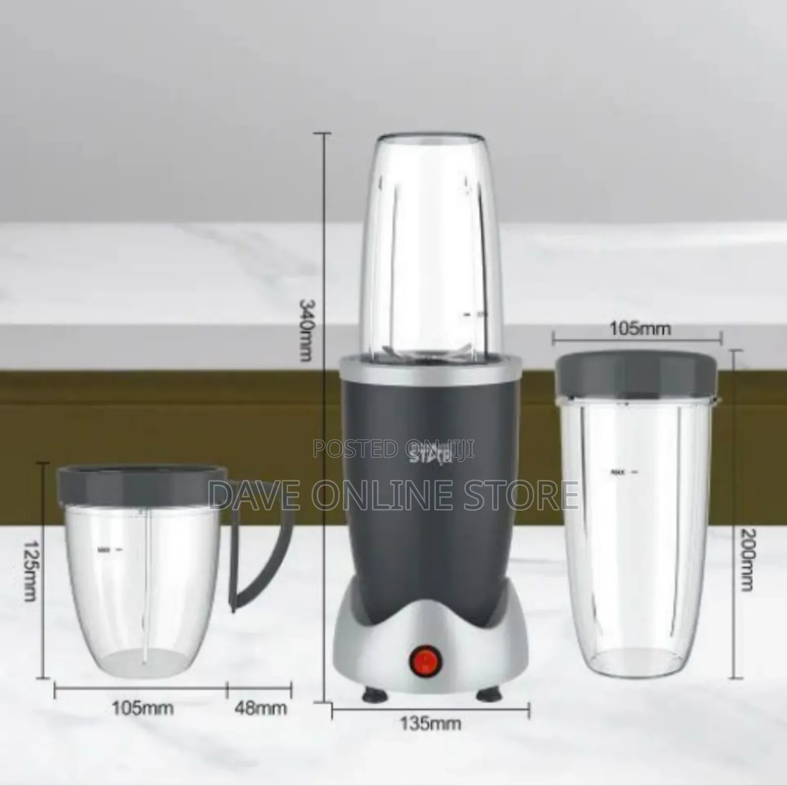 Winningstar Multifunctional 3-in-1 Blender