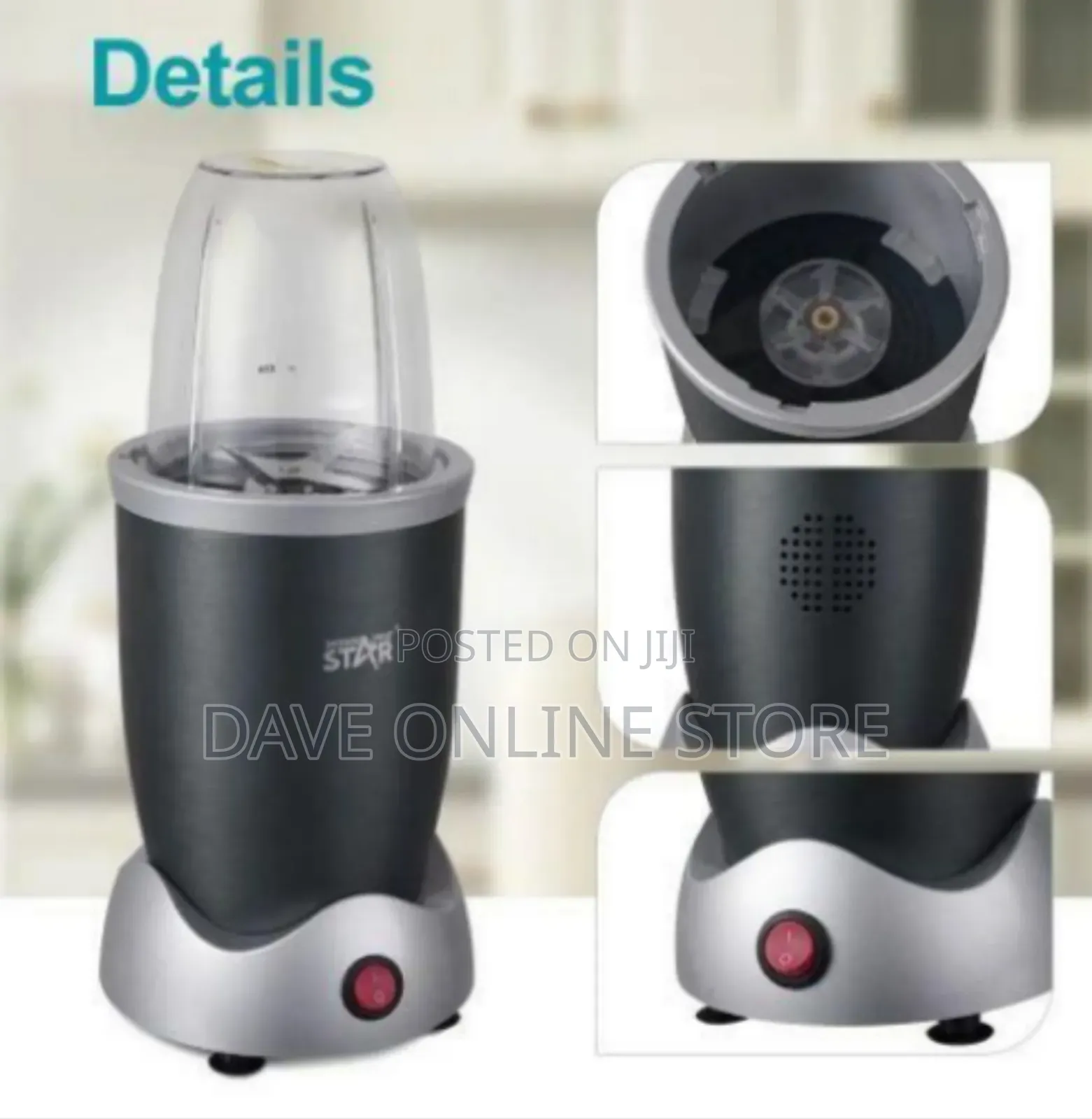 Winningstar Multifunctional 3-in-1 Blender