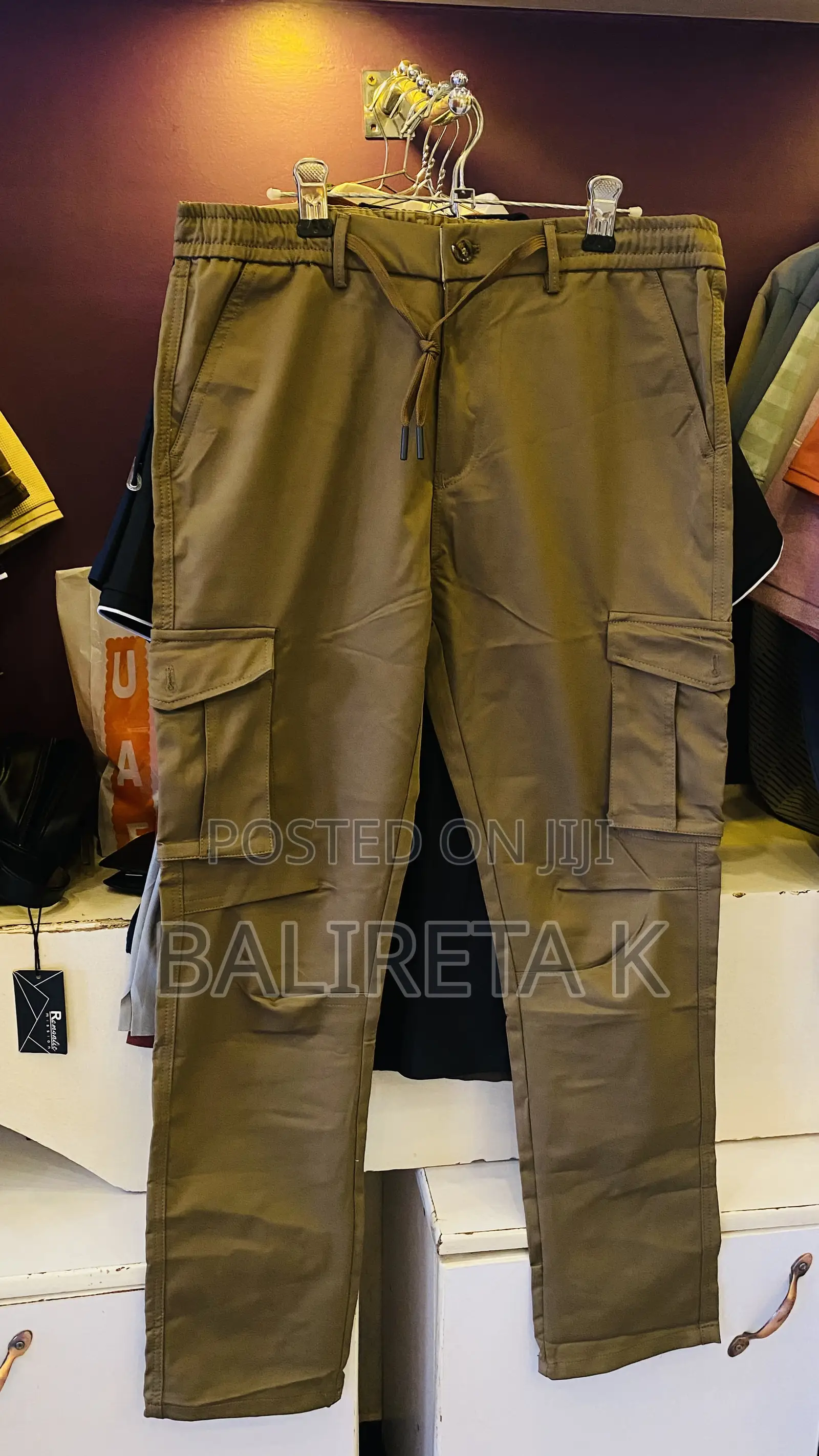 Sweater and Cargo Pants in All Sizes and Colors