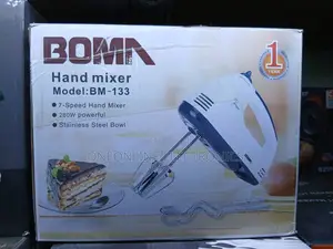 Boma Hand Mixer, Model Bm-133.