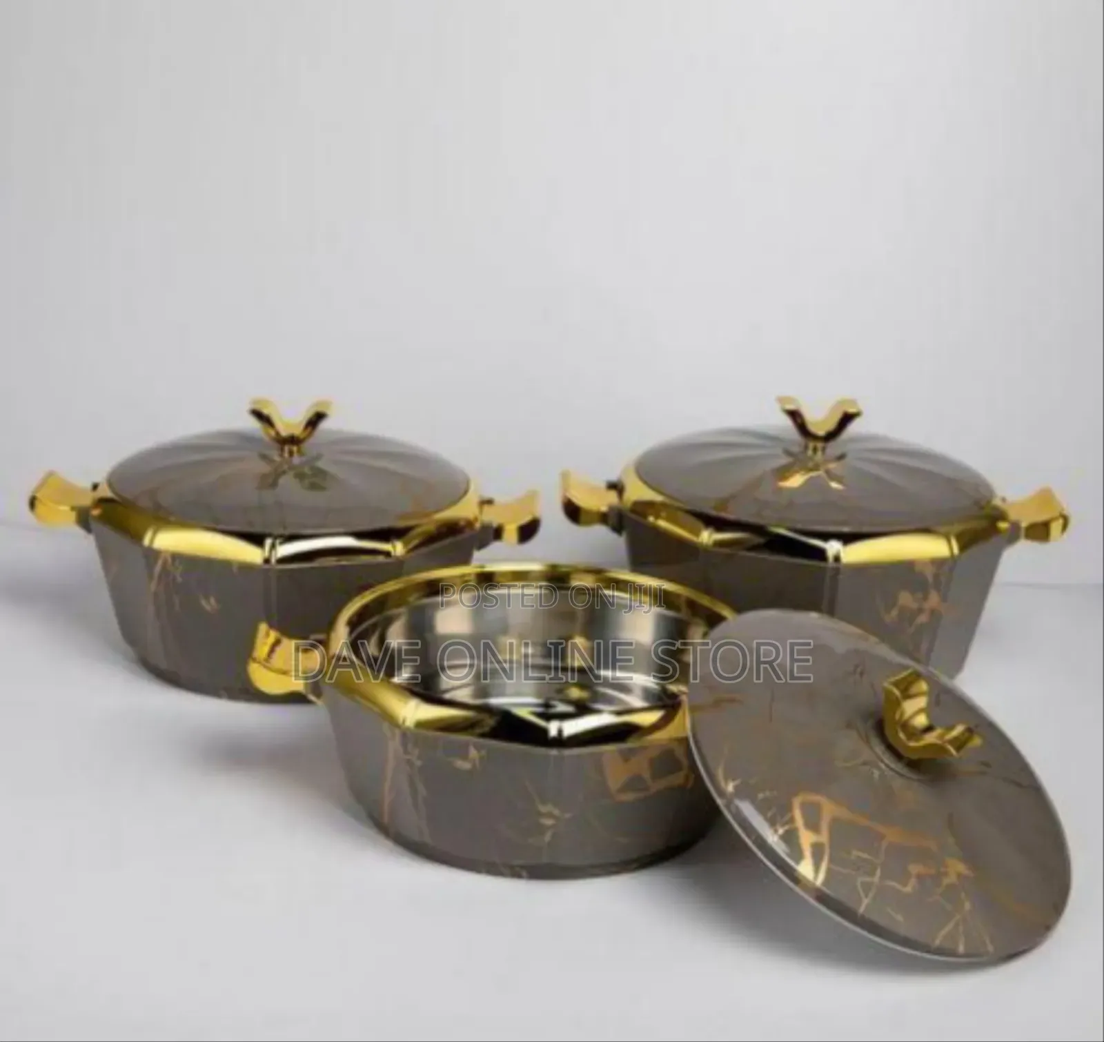 Elegant Insulated Serving Casseroles / Food Warmer Set