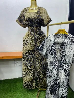 Ladies Animal Print Jumpsuit
