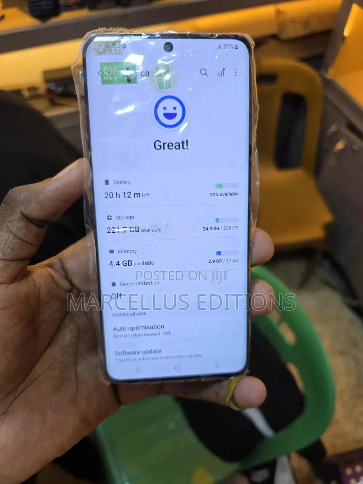 Samsung Galaxy S20+ 5G 256 GB Black