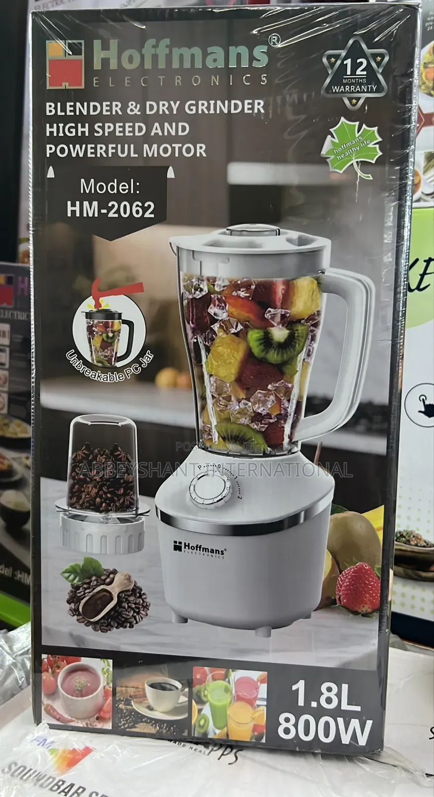 Hoffman Electronics Hm-2062 Blender and Dry Grinder