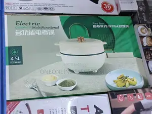 Multipurpose Non-Stick Electric Hot Pot Stew Steamer Saucepan