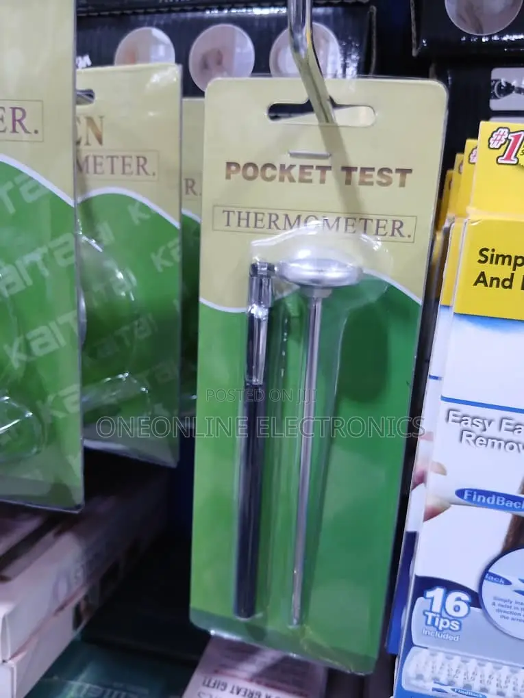 Pocket Test Thermometer With a Stainless Steel Probe