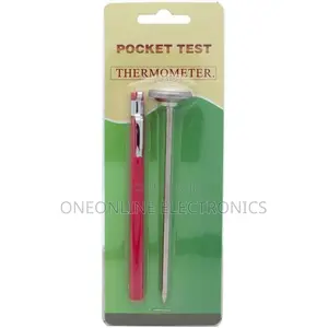 Pocket Test Thermometer With a Stainless Steel Probe