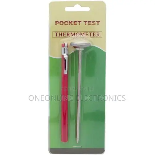 Pocket Test Thermometer With a Stainless Steel Probe