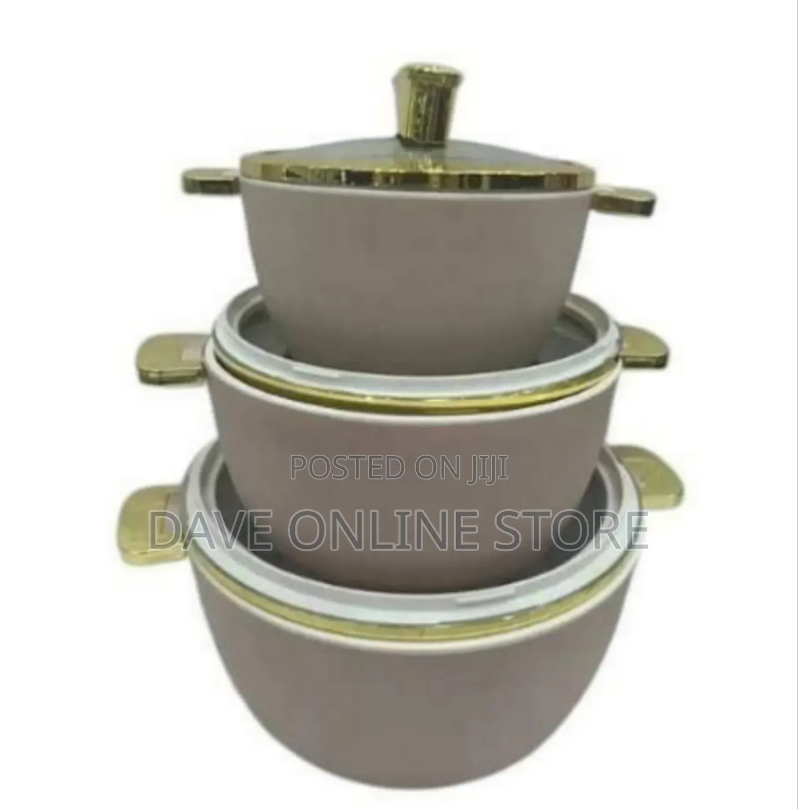 Insulated Food Warmer Casserole Set With Lids (1.8l+3.5l+6l)