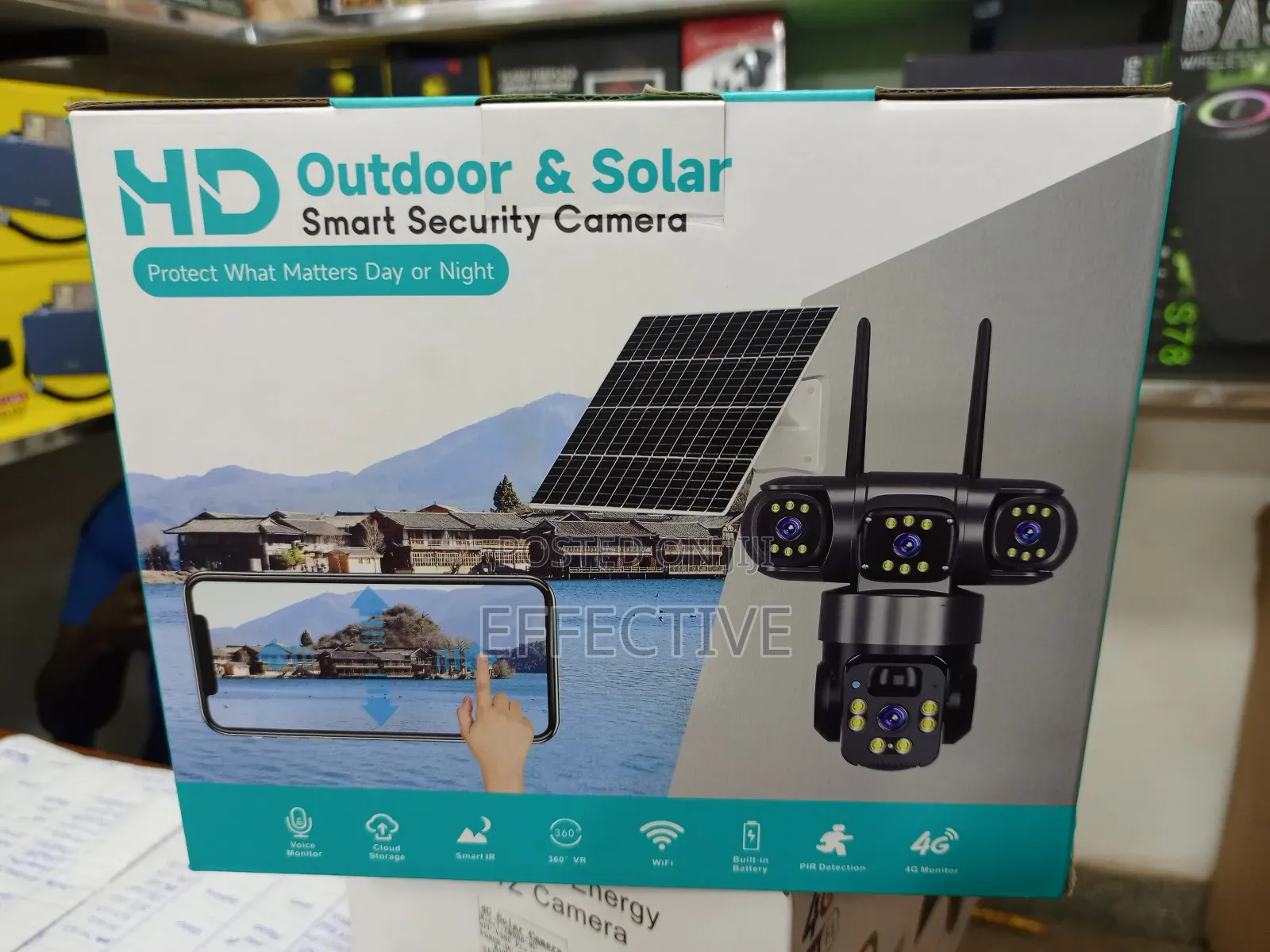 Wireless Outdoor Solar Security Camera.