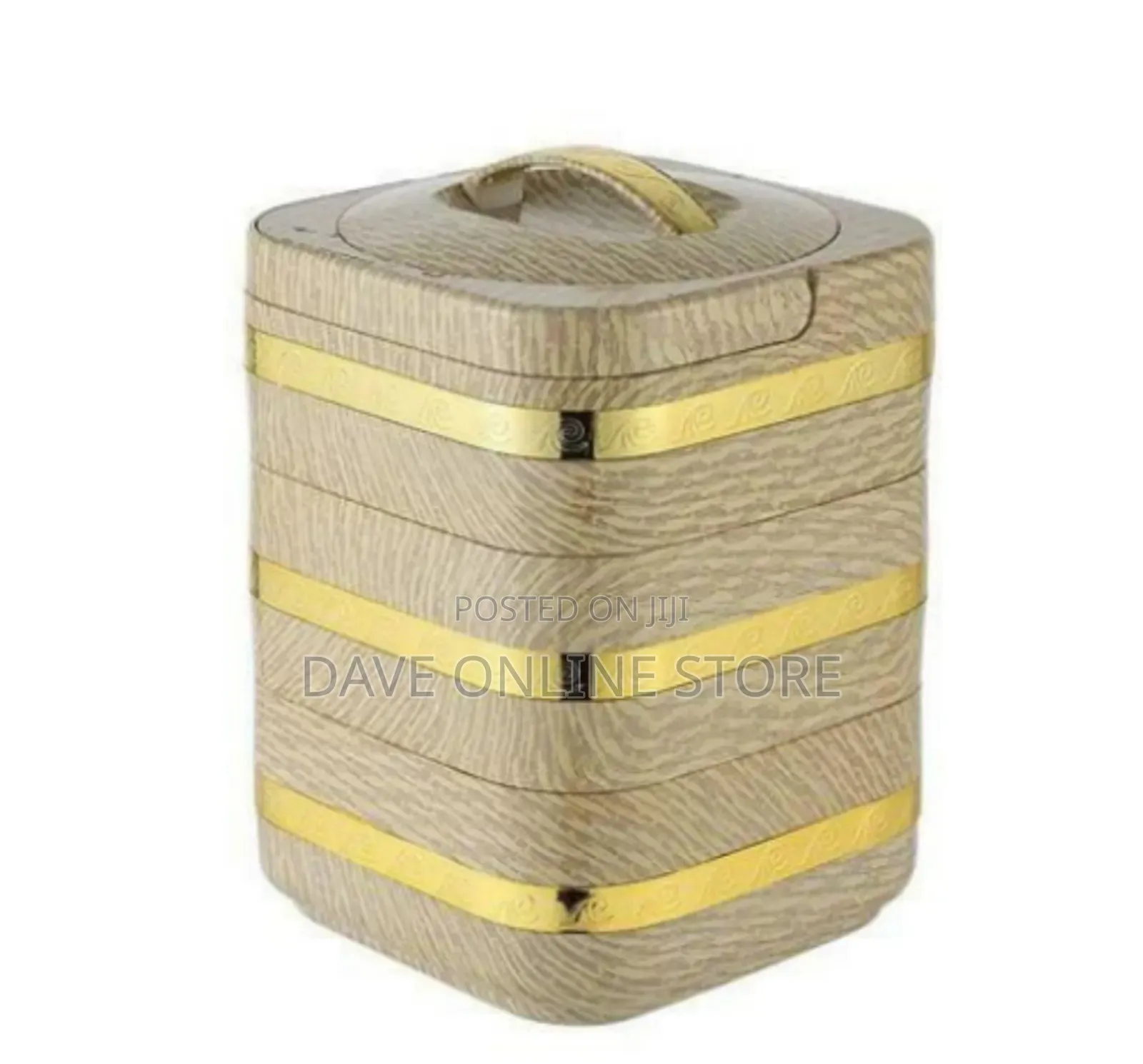 Elegant Multi-Tiered Insulated Food Carrier