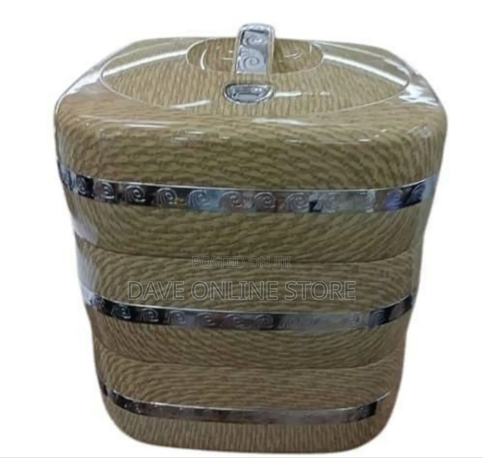 Elegant Multi-Tiered Insulated Food Carrier