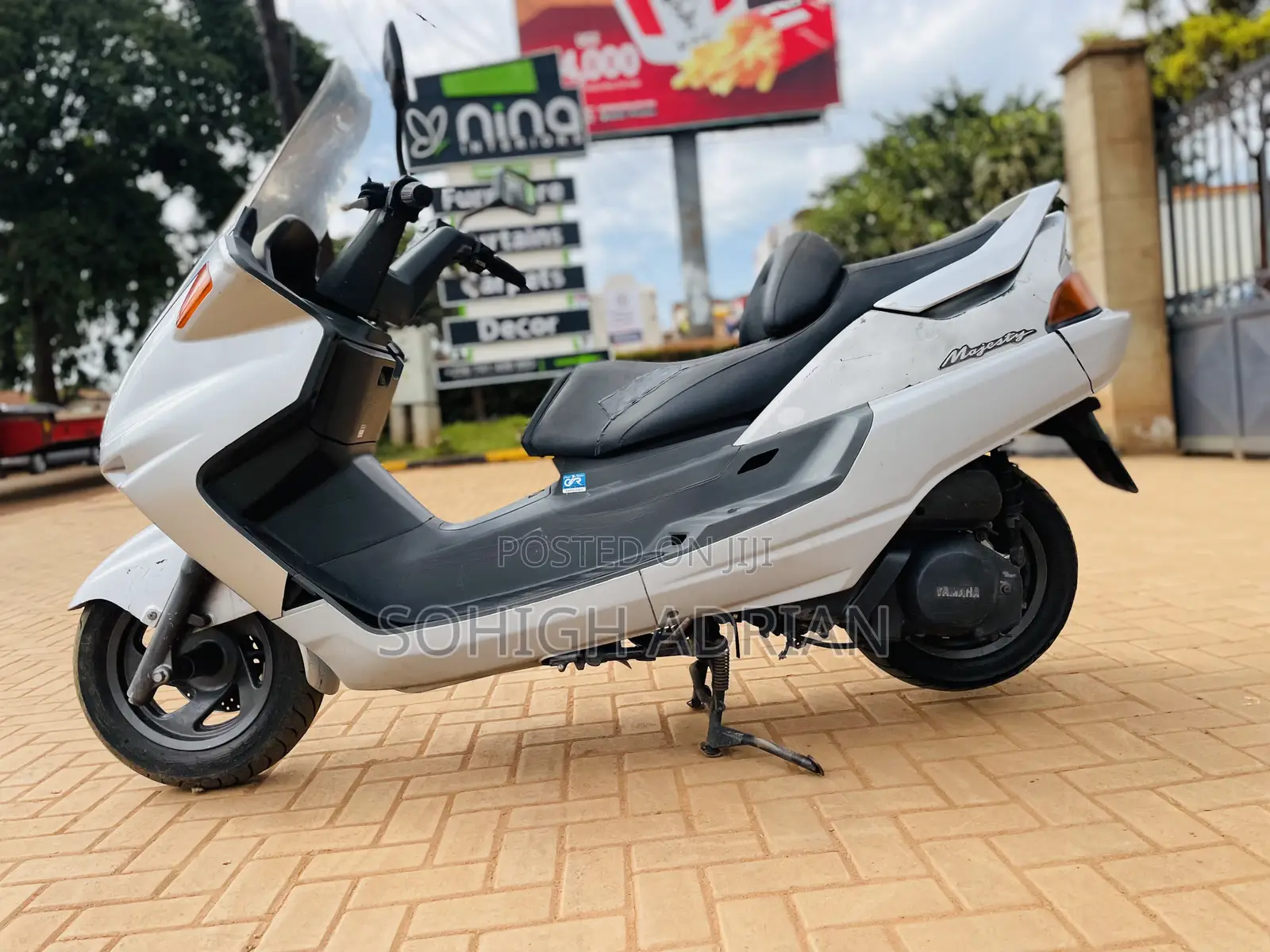 Yamaha Majesty 2008 Silver