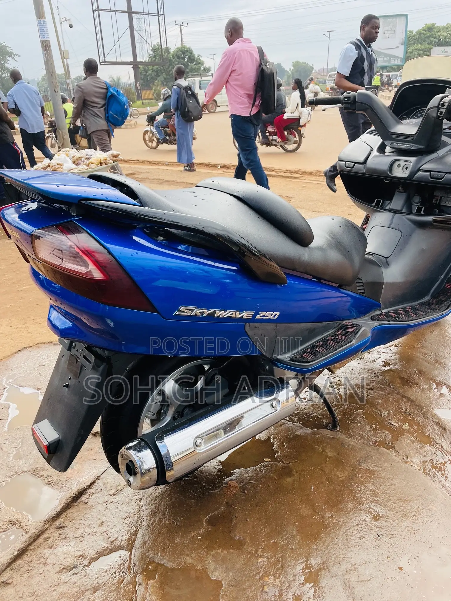 Suzuki Burgman 2007 Blue