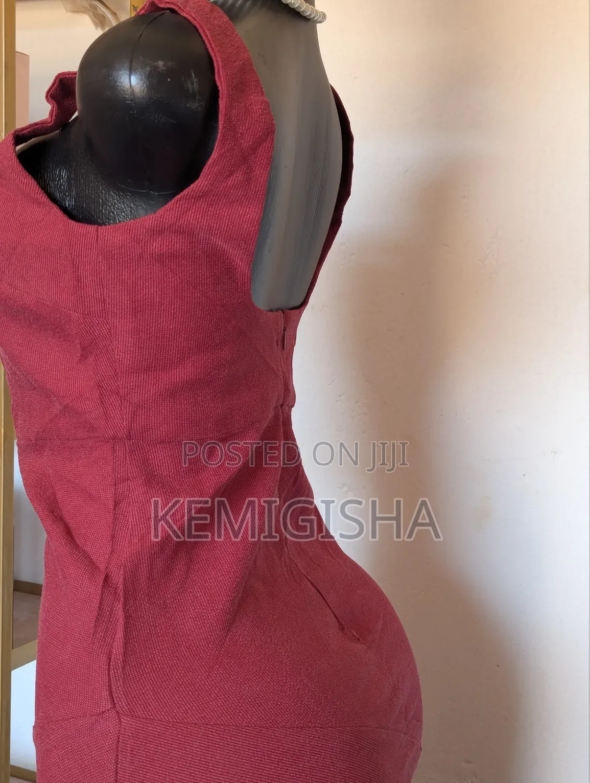 Body Skimming Red Dress