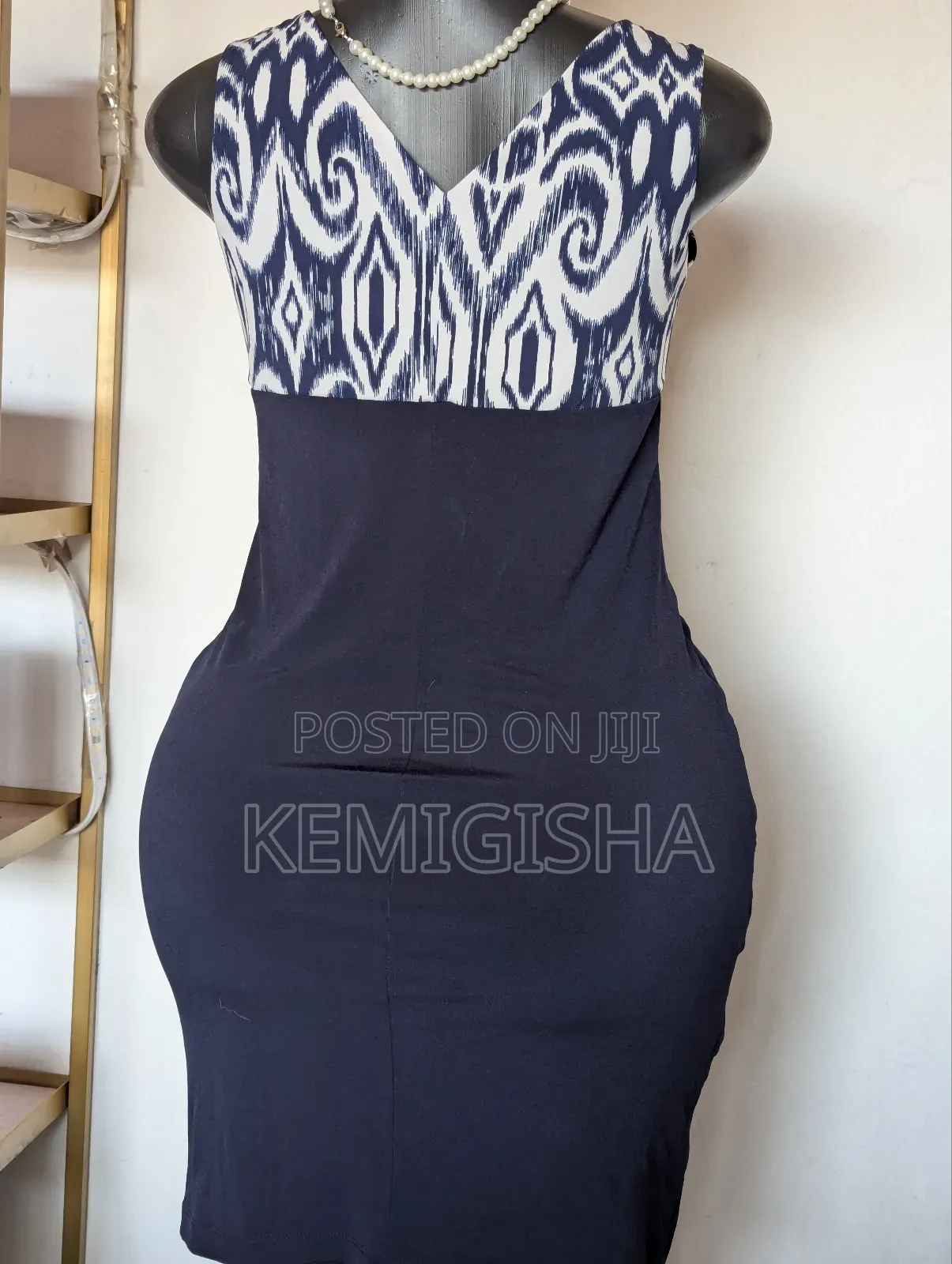 V Neckline Dress
