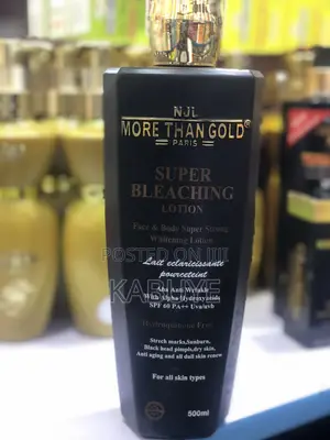 NJL More Than Gold Super Bleaching Lotion.