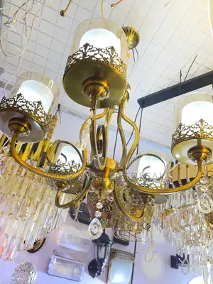 5 Arm Pendant Ceiling Light