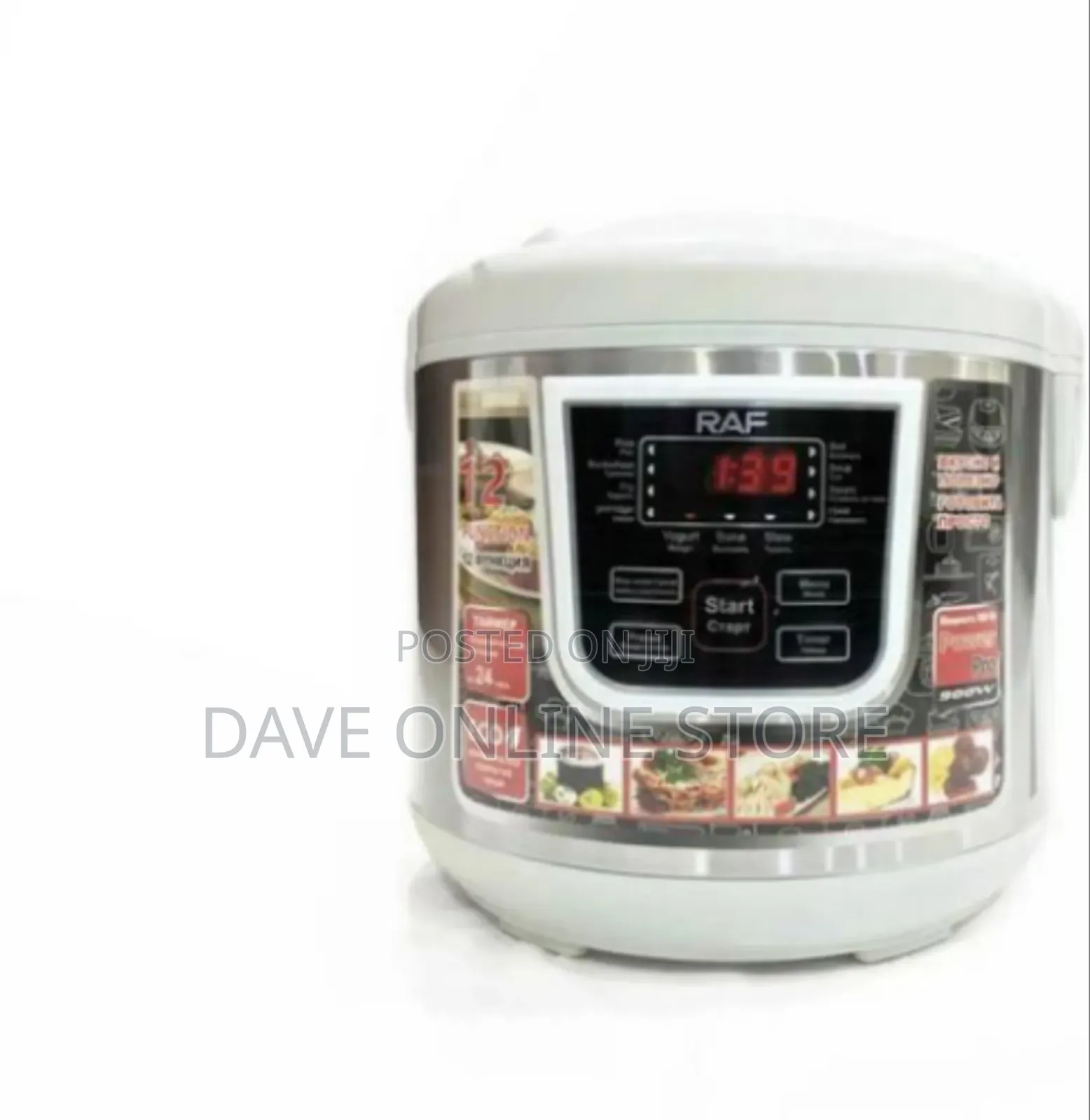 Raf Electric Pressure Cooker, 5l