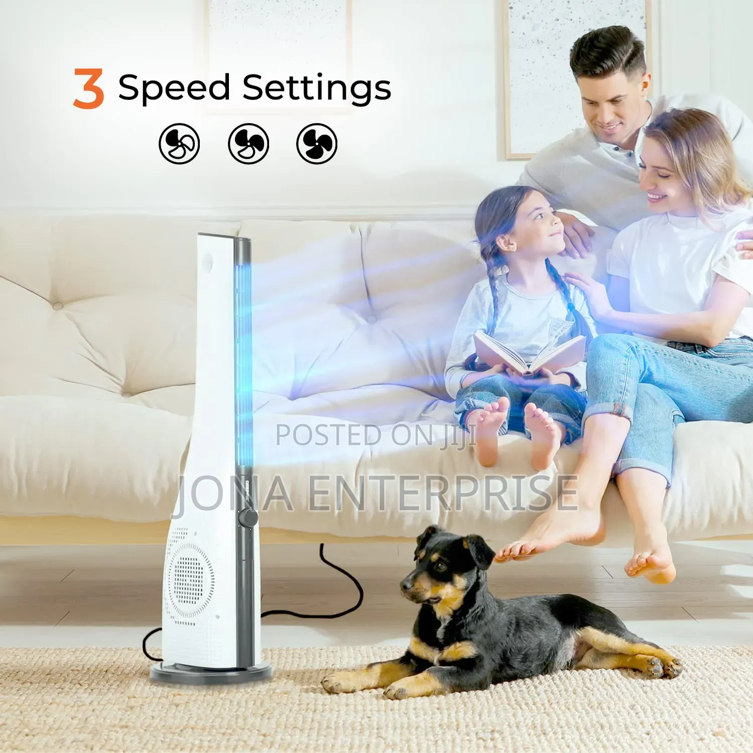 Geepas Digital Tower Fan